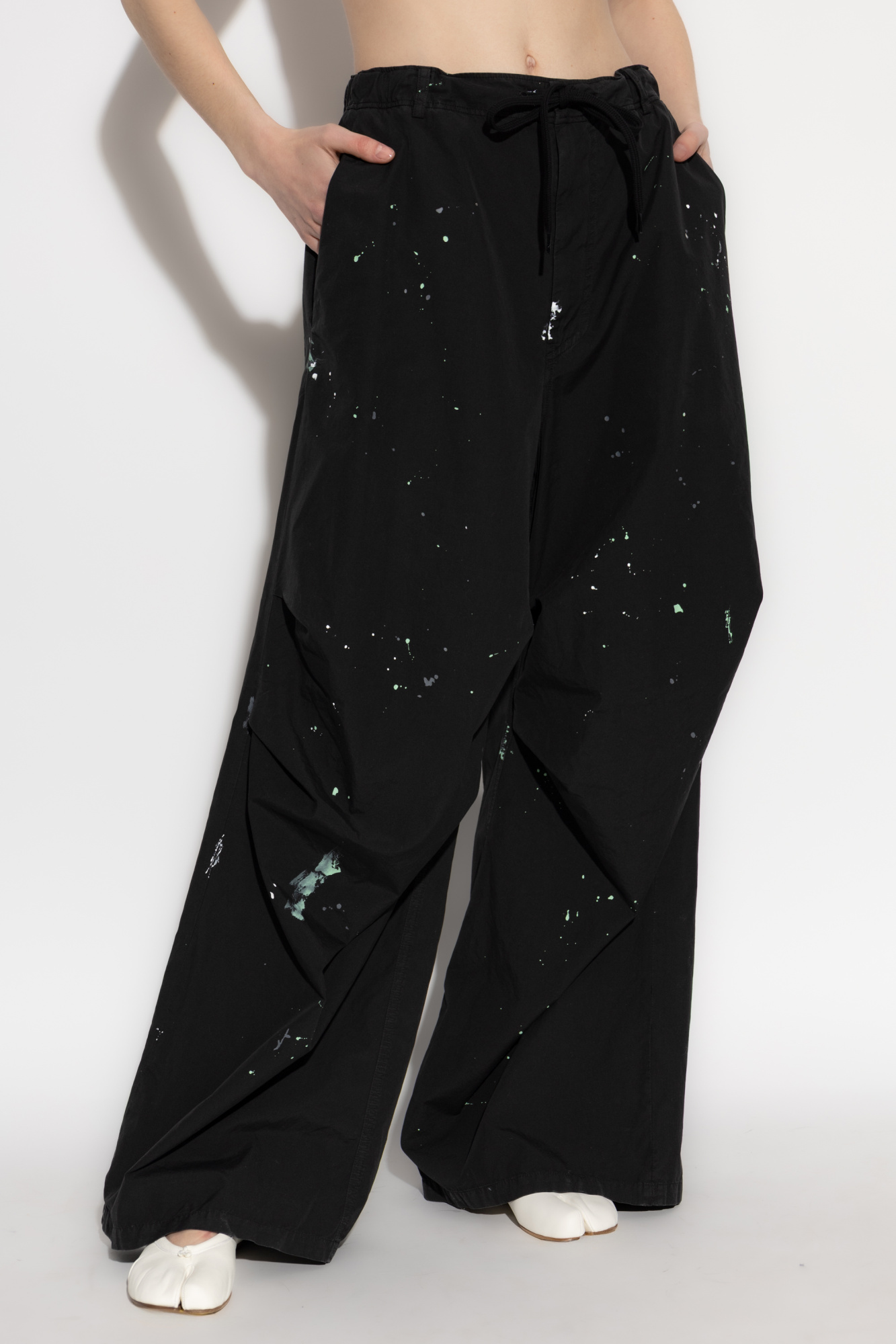MM6 Maison Margiela Paint stain effect pants | Women's